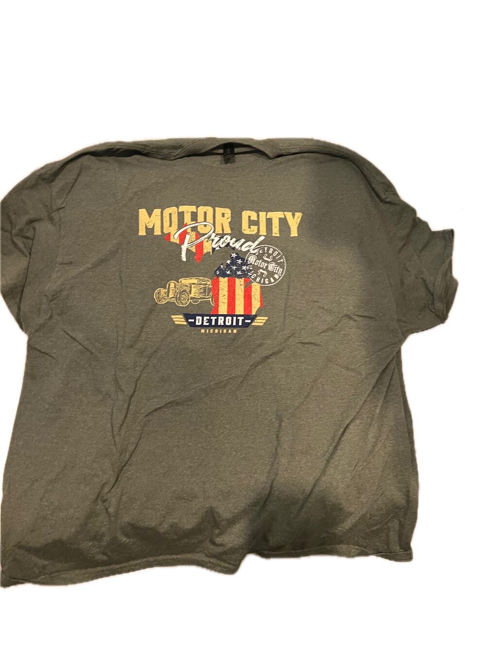 Gildan Motor City Proud Detroit T-Shirt Mens 3XL